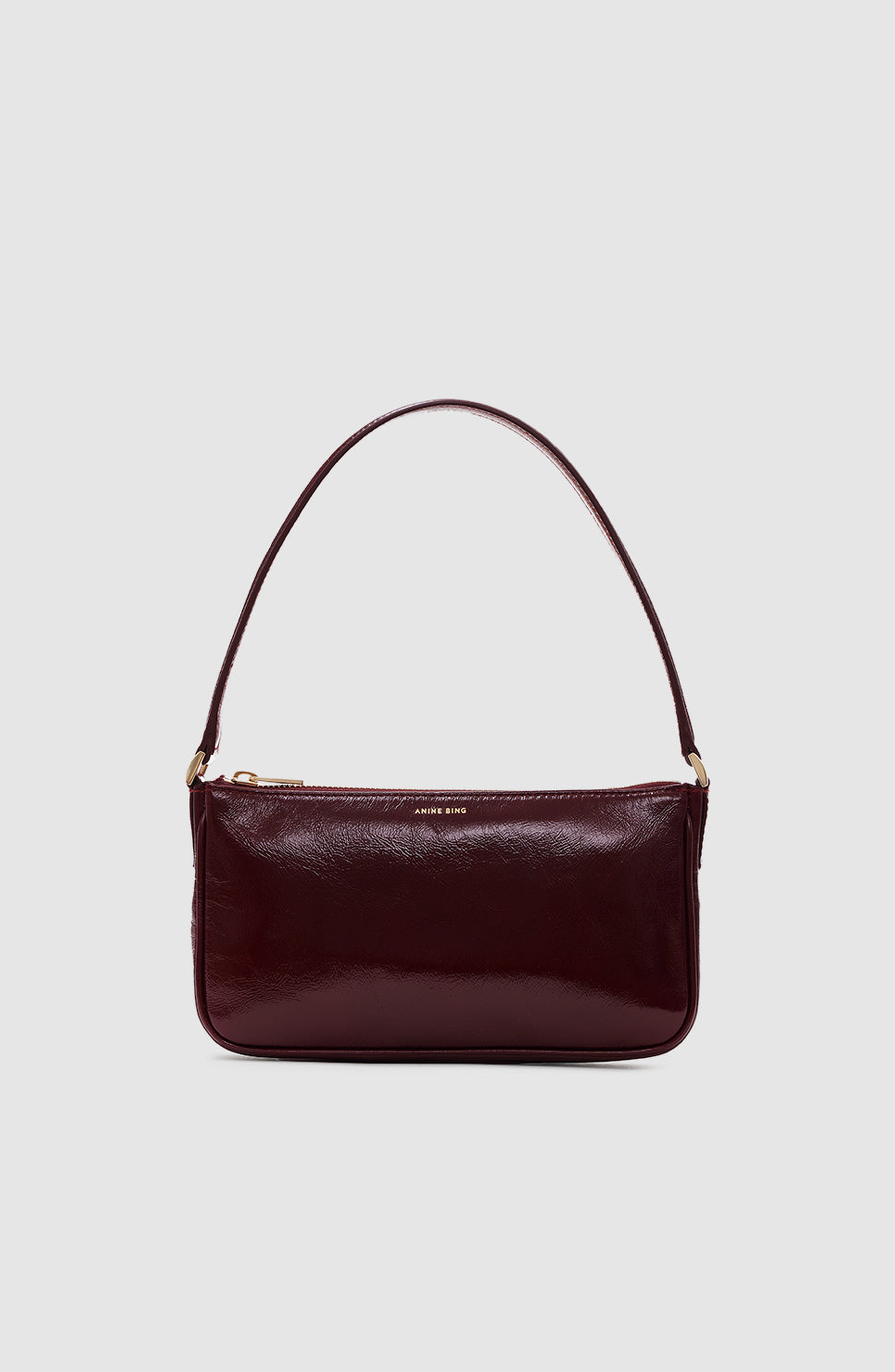  Oxblood Crinkled Patent