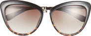 Kate Spade New York 56mm Cat Eye Sunglasses