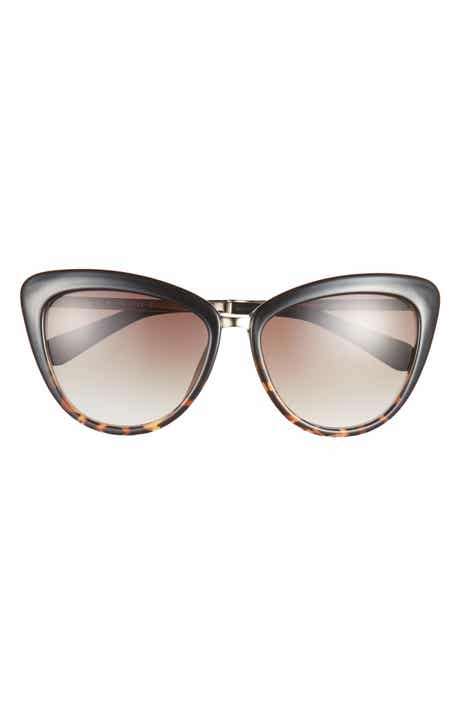 Kate Spade New York 56mm Cat Eye Sunglasses