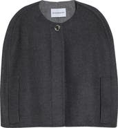 Givenchy Crop Wool & Cashmere Cape