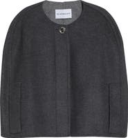 Givenchy Crop Wool & Cashmere Cape