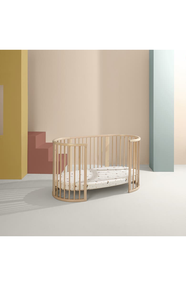 Stokke Sleepi<sup>™</sup> Mickey Mouse Cotton Fitted Bed Sheet, Alternate, color, 