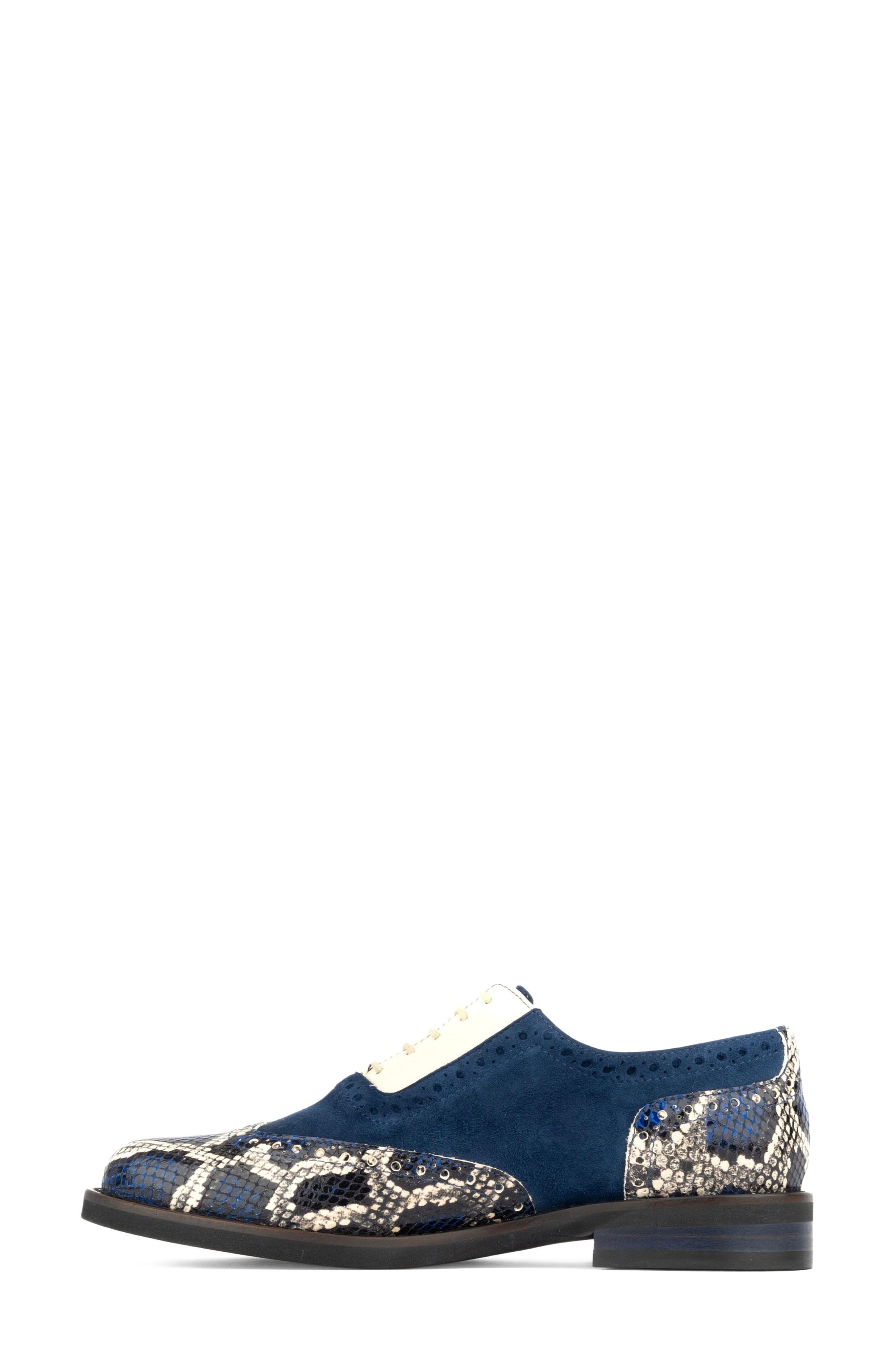 Vivienne Wingtip Oxford, Alternate, color, BLUE