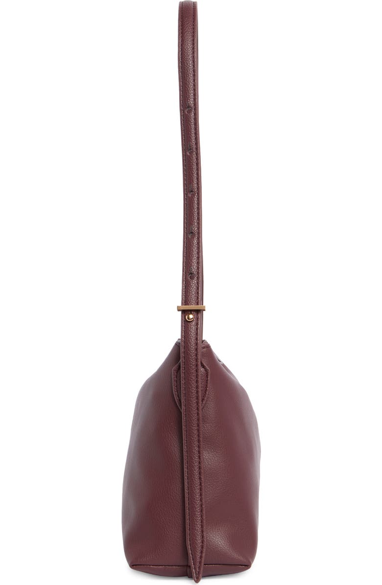 Sam Edelman Harlyn Small Shoulder Bag, Alternate, color, Dark Red