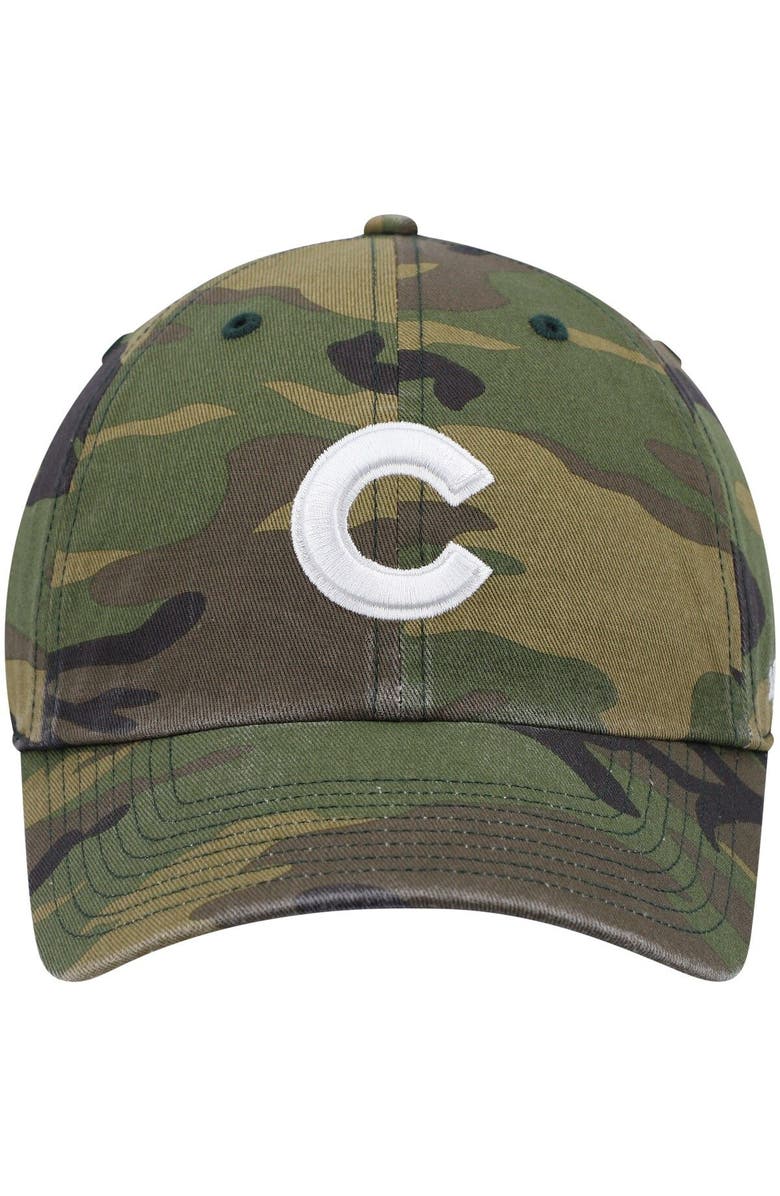 '47 Men's '47 Camo Chicago Cubs Clean Up Adjustable Hat, Alternate, color, Camo