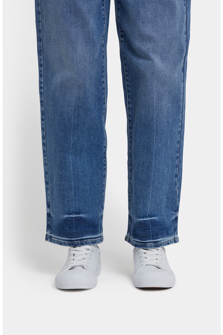 Jemma High Waist Barrel Leg Jeans, Alternate, color, RAINBOW BLUE