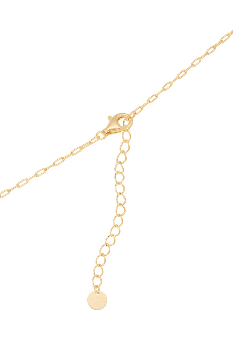 ATHRA LUXE Hammered Disc & Coin Pearl Pendant Necklace, Alternate, color, Gold/ White