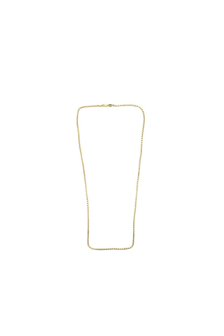 14K Box Link 2mm 20in 5g Chain Necklace, Alternate, color, Yellow Gold