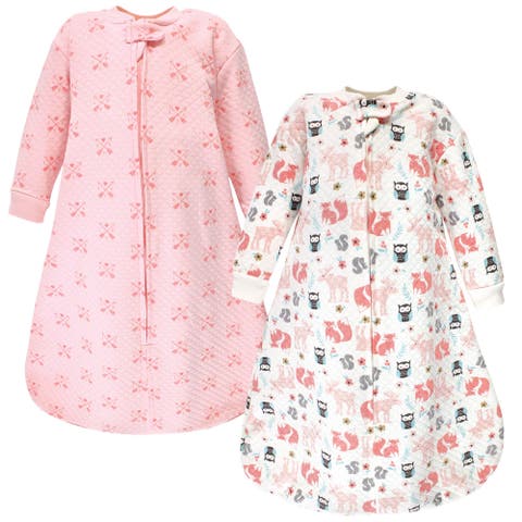 Premium Quilted Long Sleeve Sleeping Bag and Wearable Blanket