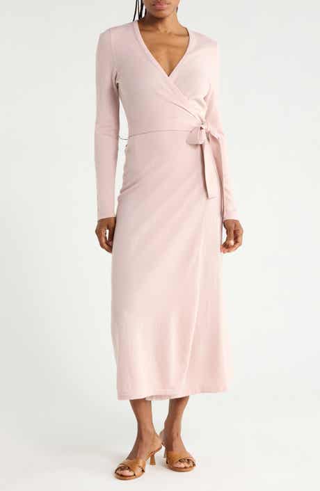 Astrid Wool & Cashmere Wrap Dress