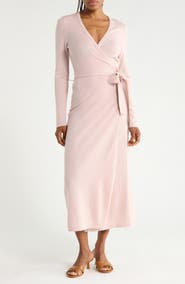 Diane von Furstenberg Astrid Wool & Cashmere Wrap Dress
