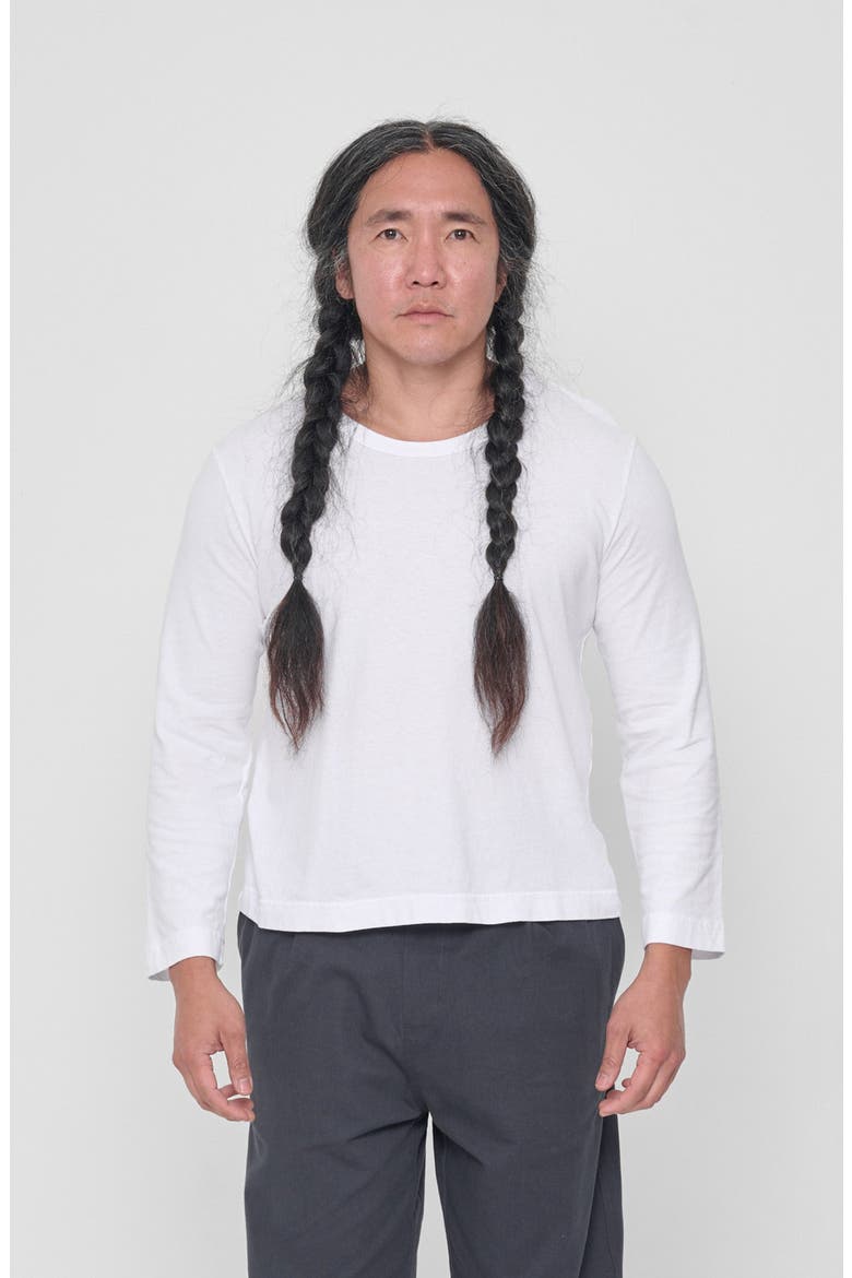 Straight Sleeve Tailored Trash Tee, Main, color, White