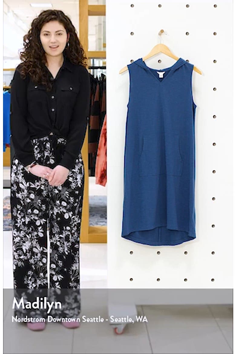 Hooded Knit Tank Dress video
