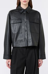 Weekend Max Mara Piovra Leather Jacket