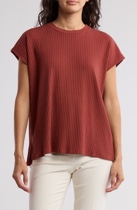 High Crewneck Top