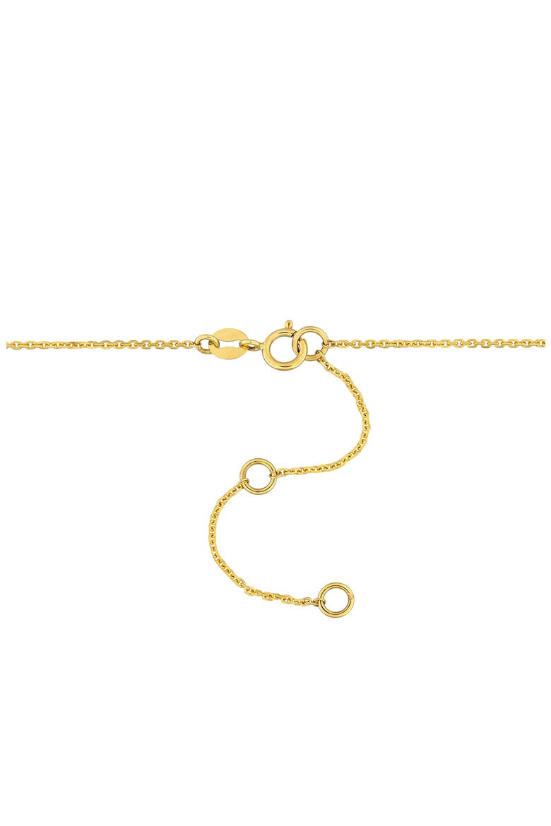 Diamond Charm Necklace - 0.17ct., Alternate, color, GOLD