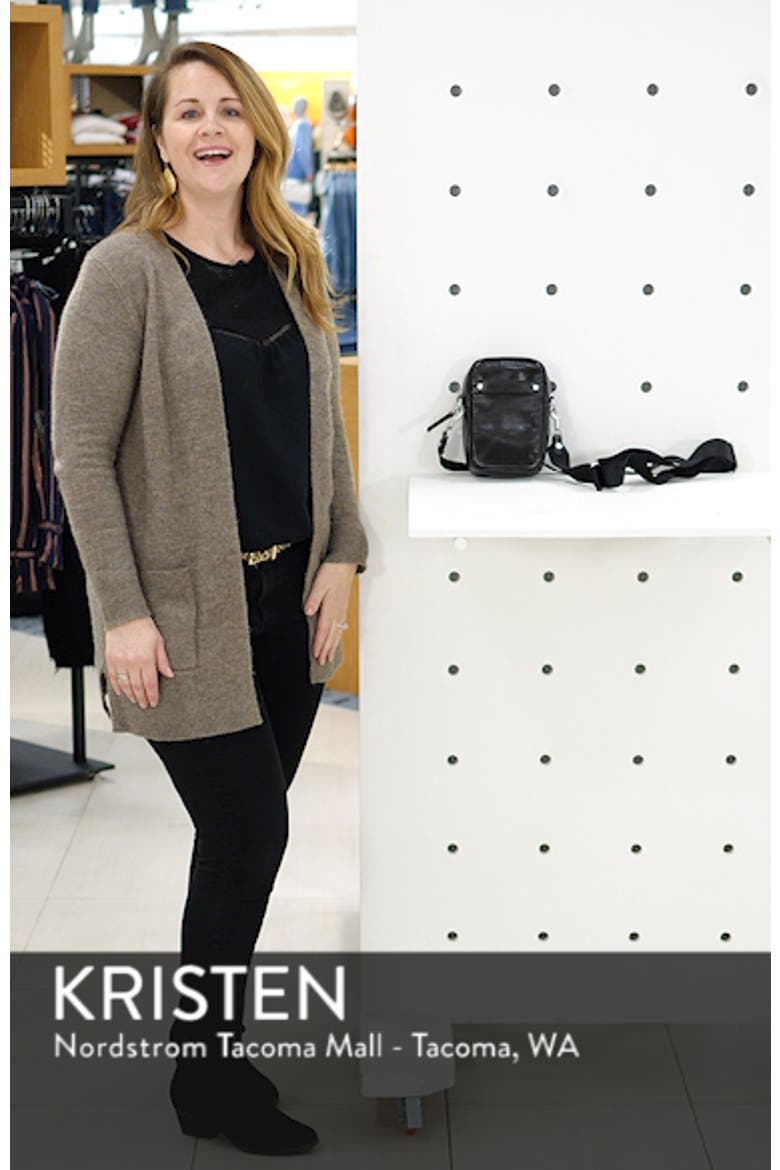 Murphy Glazed Leather Crossbody Bag video