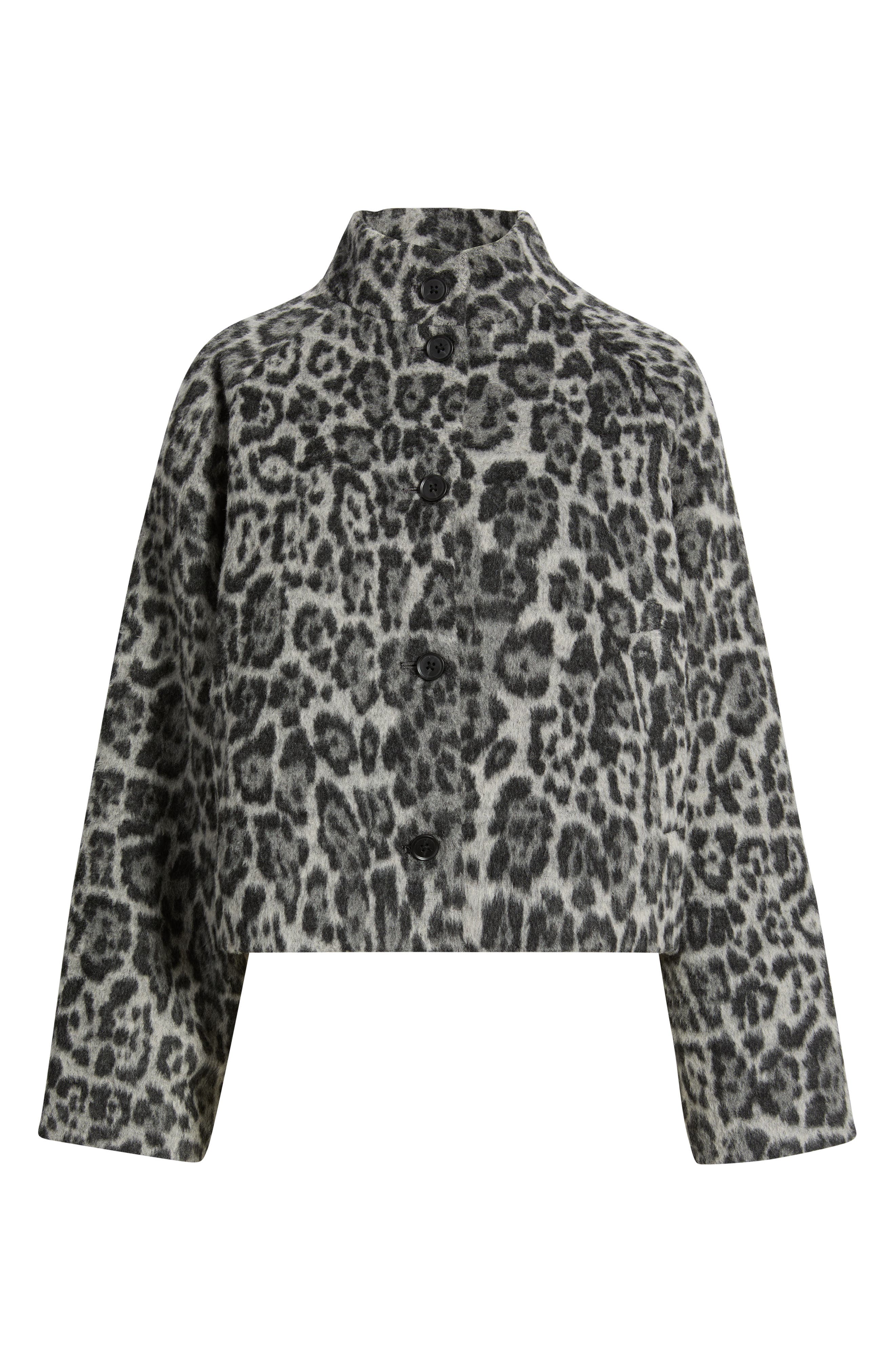 selected GREY- BLACK BLURRED LEOPARD