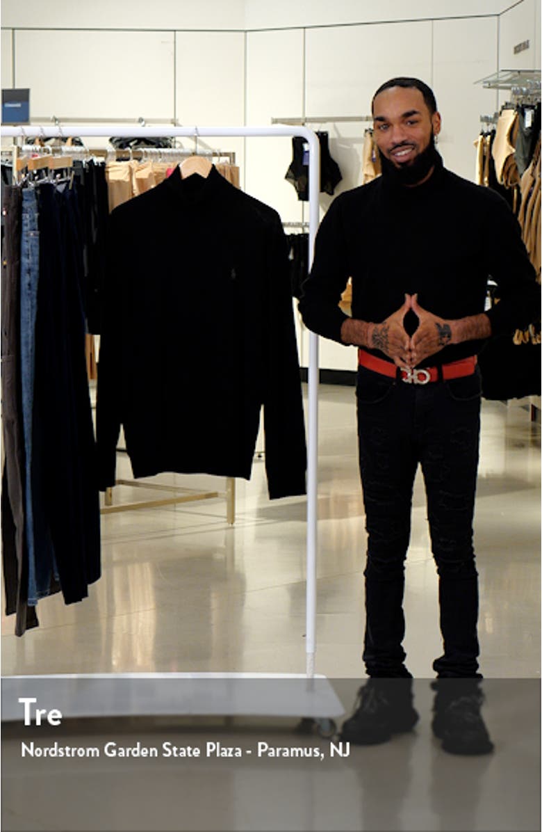 Merino Wool Turtleneck Sweater, sales video thumbnail