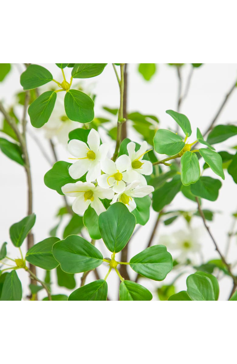 NEARLY NATURAL 5-ft Artificial Dogwood Tree, Alternate, color, Green