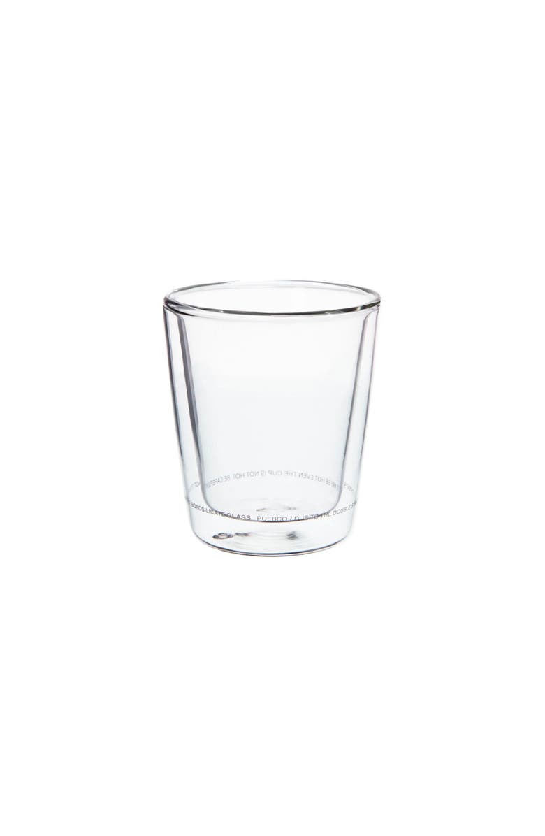 PUEBCO Double Wall Cup, Main, color, Clear