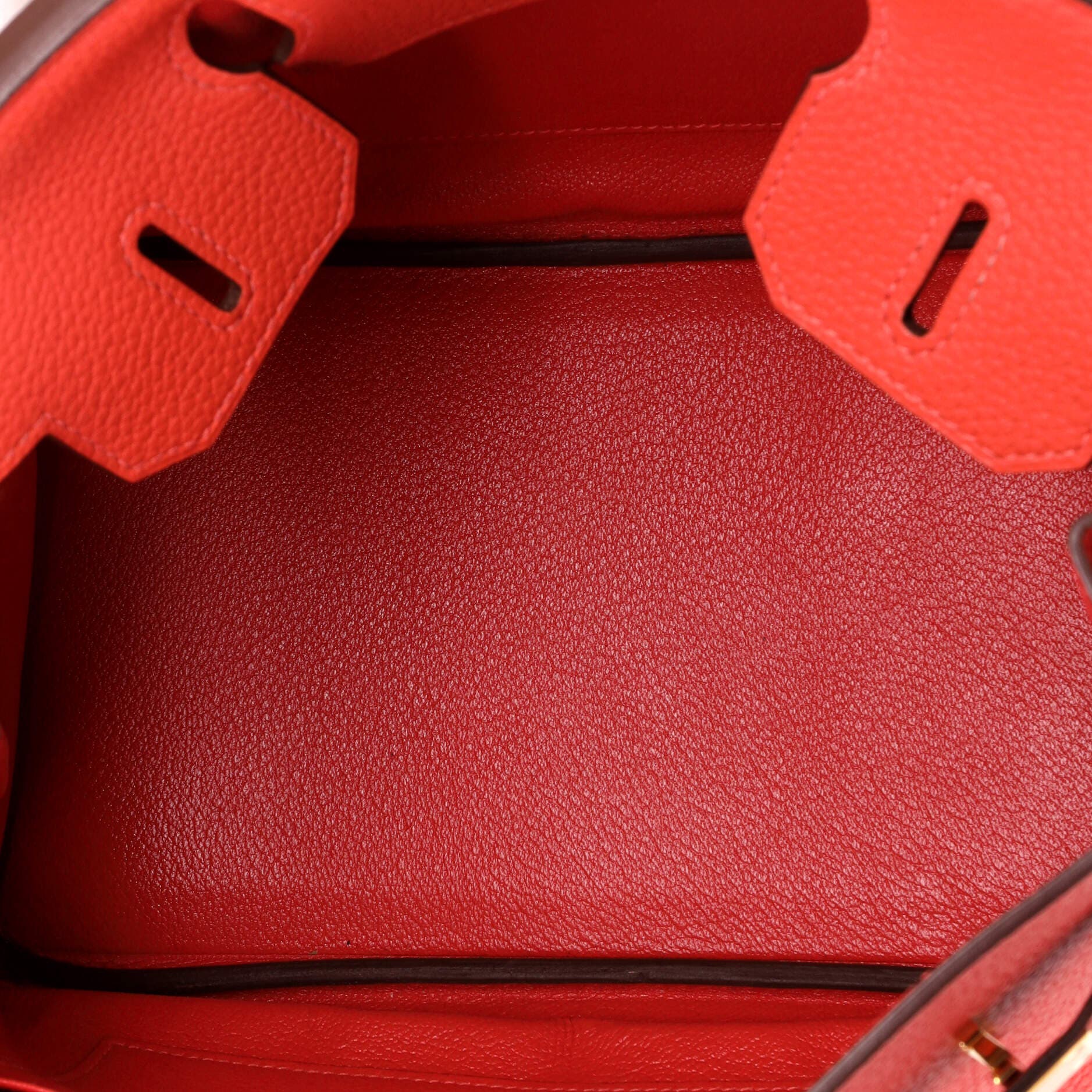 Birkin Handbag Red Clemence with Gold Hardware 30, Alternate, color, Red