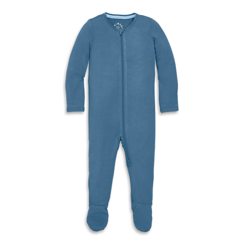 Baby Stretch Modal Zip Footie