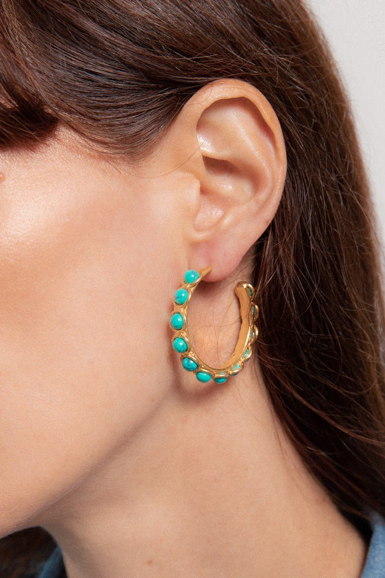 Candies Earrings, Alternate, color, TURQUOISE