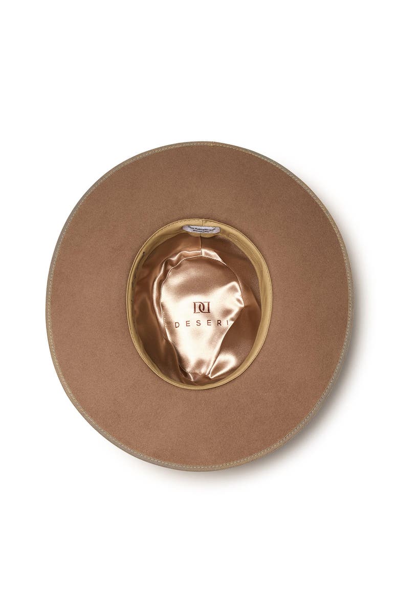 DESERI Flat Brim Hat, Alternate, color, Tan