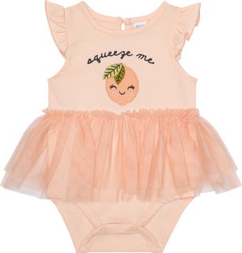 4-Piece Citrus Print Bodysuit Set