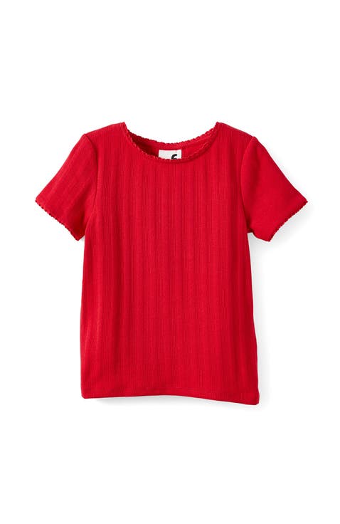 Kid's Fitted Short Sleeve Essential Tee