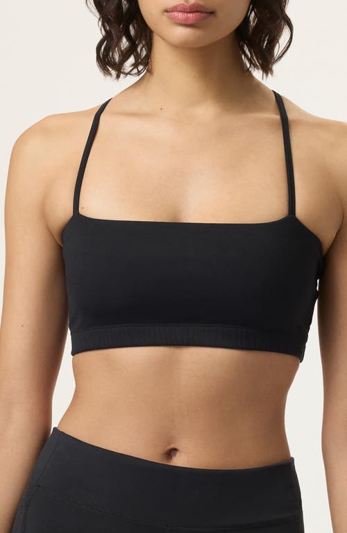 FILA x Hailey Sports Bra in Black at Nordstrom, Size Small