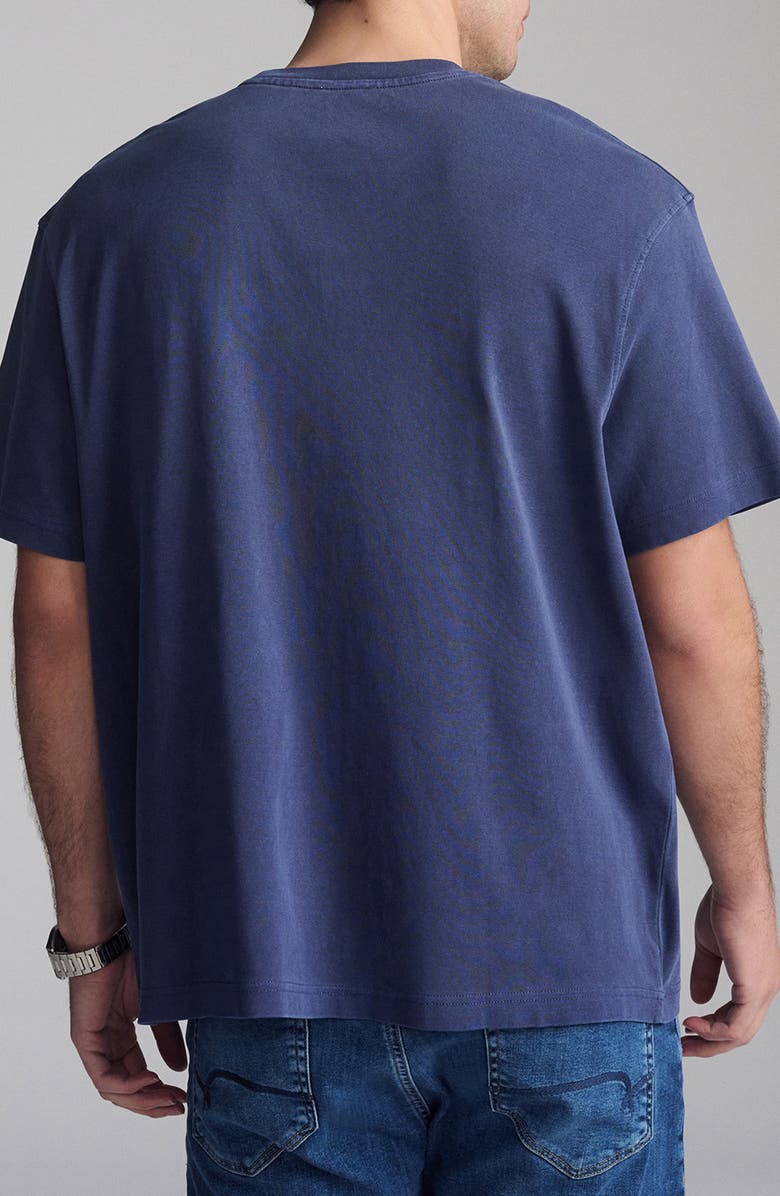 Mavi Jeans Relaxed Fit Cotton T-Shirt, Alternate, color, Black Iris