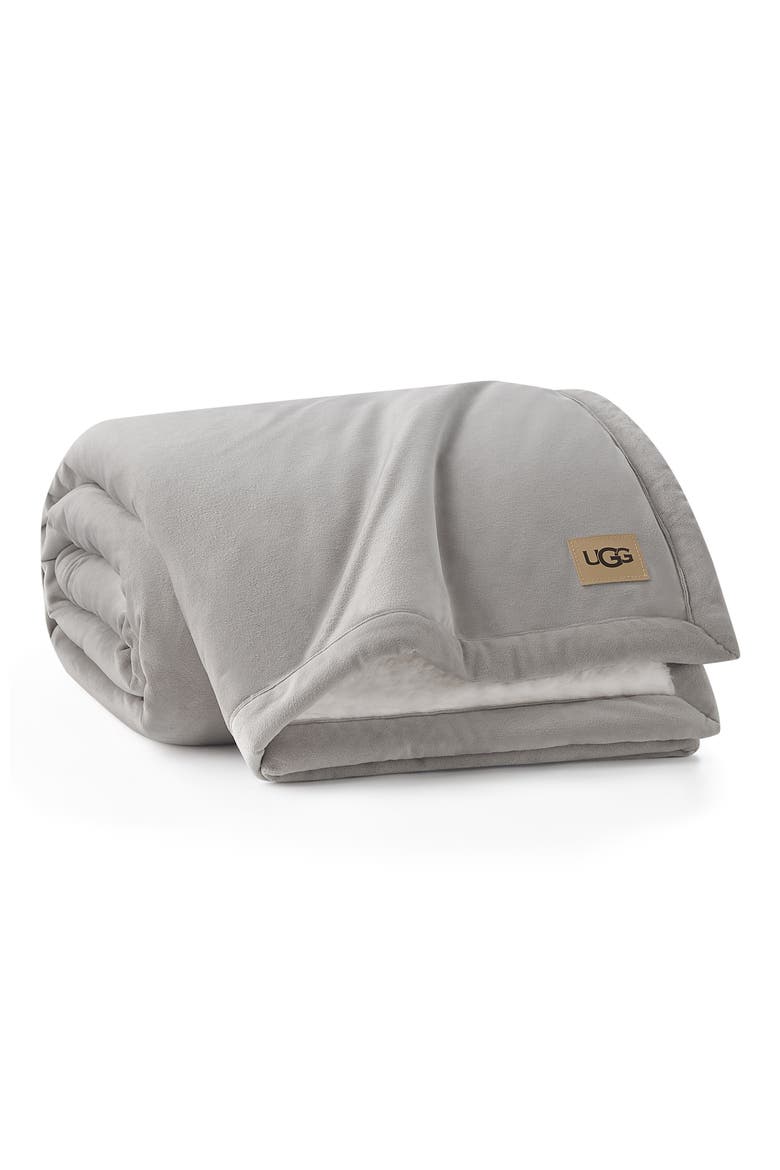 Dasha Throw Blanket, Main, color, SEAL