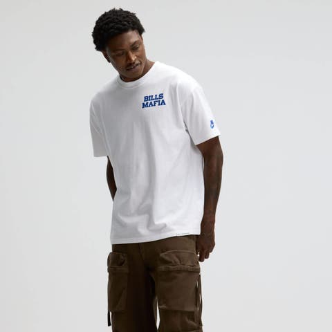 Men's Nike White Buffalo Bills 2025 Rivalries Collection Essential Max90 T-Shirt