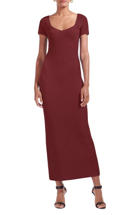 Camden Short Sleeve Maxi Sweater Dress