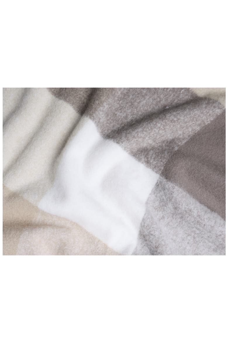 Wool Blend Throw Blanket, Alternate, color, NATURAL PLAID