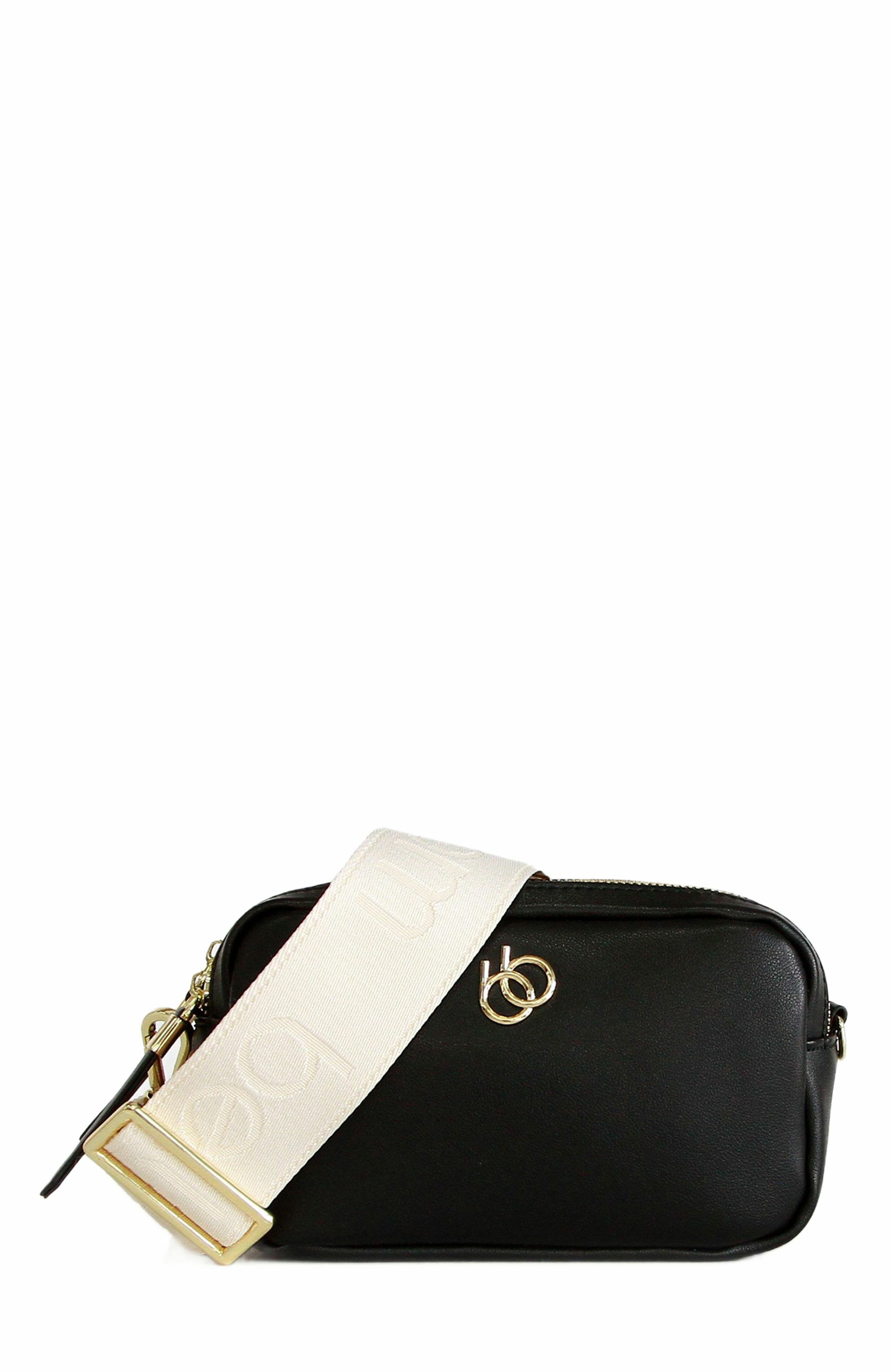 Belle & Bloom Made You Look Camera Bag, Alternate, color, Black