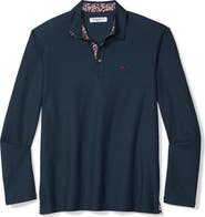 Tommy Bahama Luxe Botanic Long Sleeve Polo