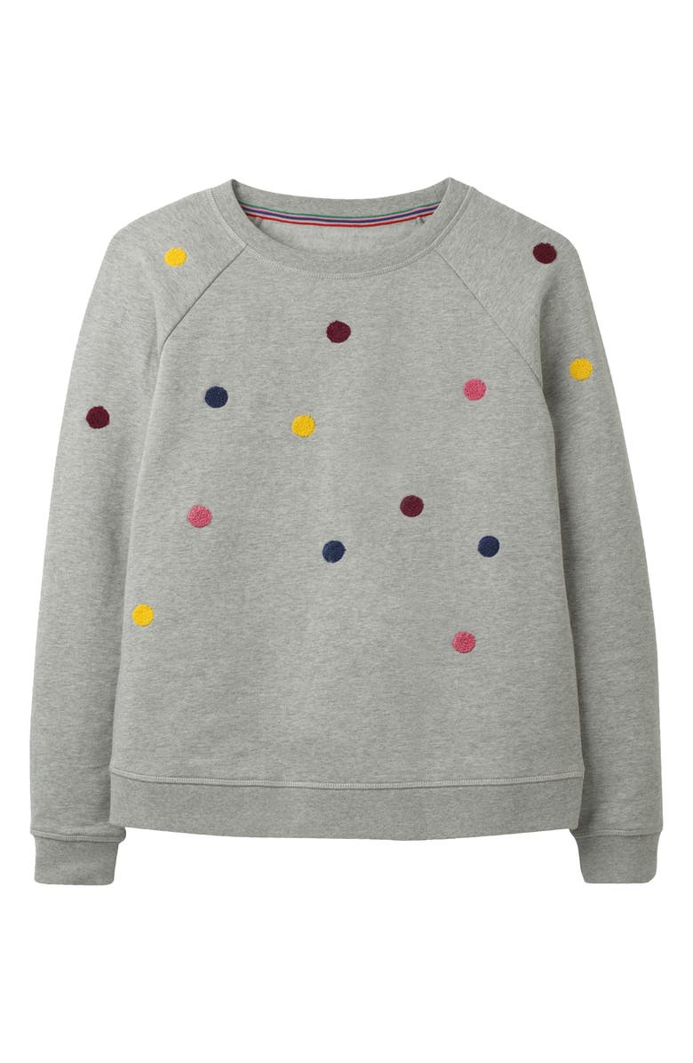 Boden Stretch Cotton Sweatshirt, Main, color, 