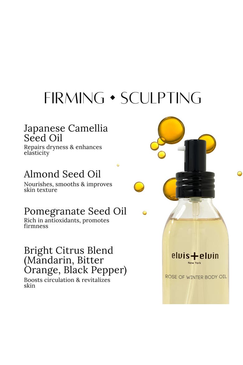 Rose of Winter Sculpting Body Oil, Alternate, color, NA