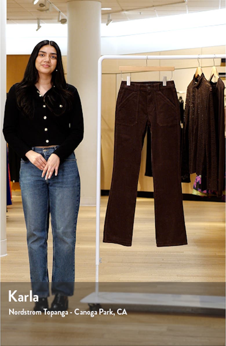 Hayden Bootcut Corduroy Pants, sales video thumbnail