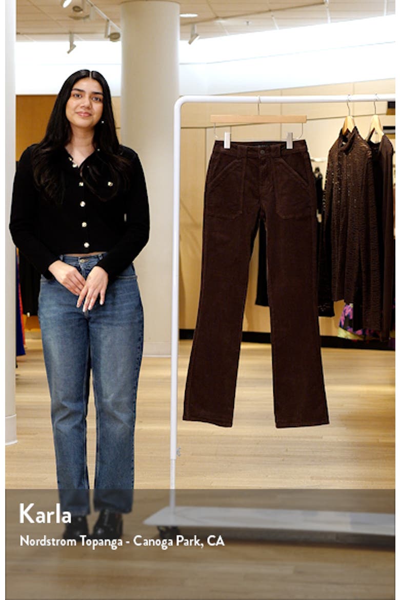 Hayden Bootcut Corduroy Pants video