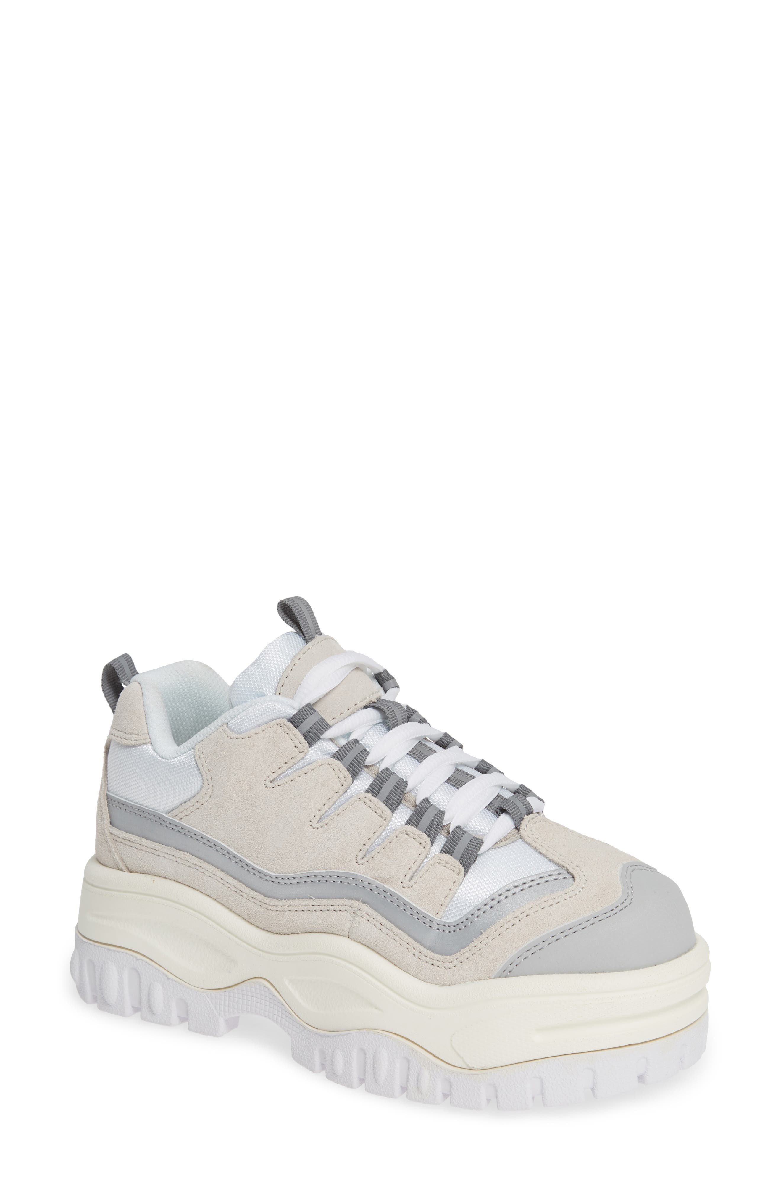 Pro Era Platform Sneaker, Main, color, WHITE