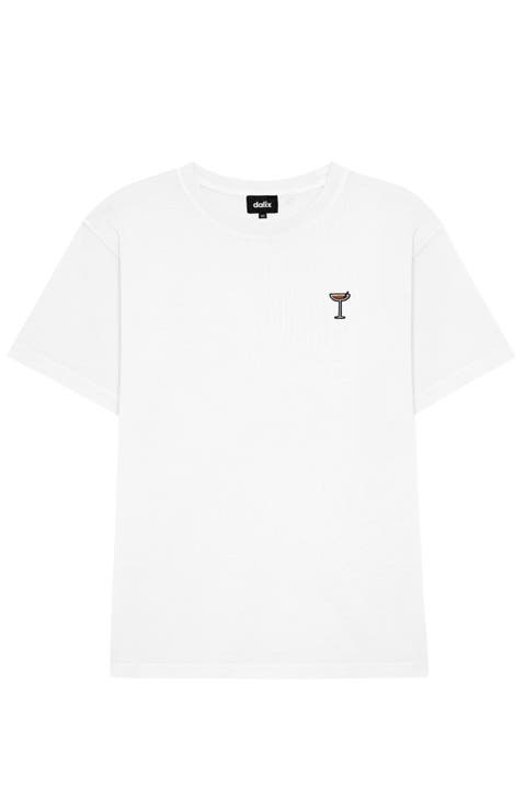 Mens Coffee Martini Midweight Garment Dye Tee