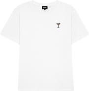 Dalix Mens Coffee Martini Midweight Garment Dye Tee