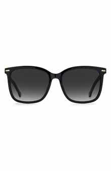 CH 0045/S 57mm Gradient Rectangle Sunglasses