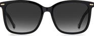 Carolina Herrera CH 0045/S 57mm Gradient Rectangle Sunglasses
