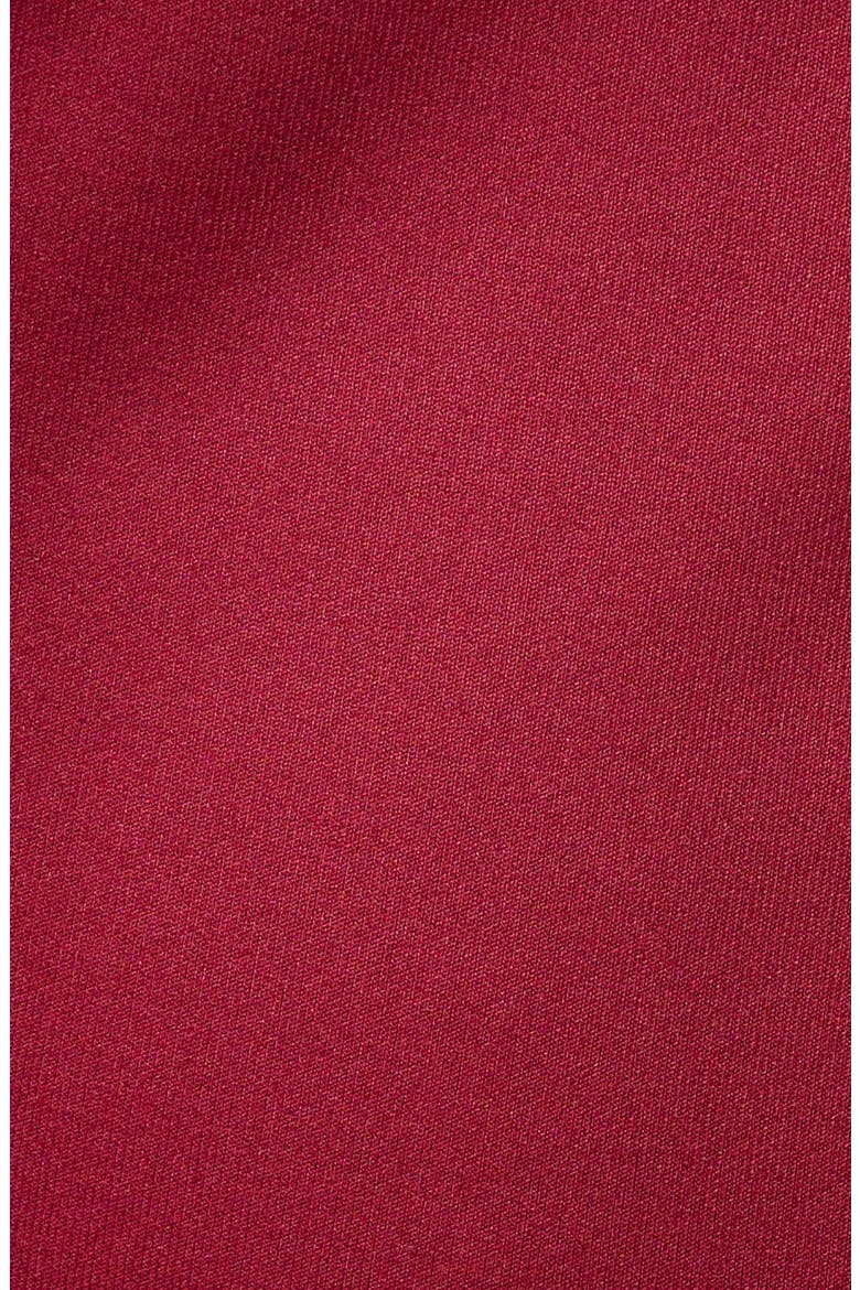 Off the Shoulder Scuba Gown, Alternate, color, CRIMSON HAZE