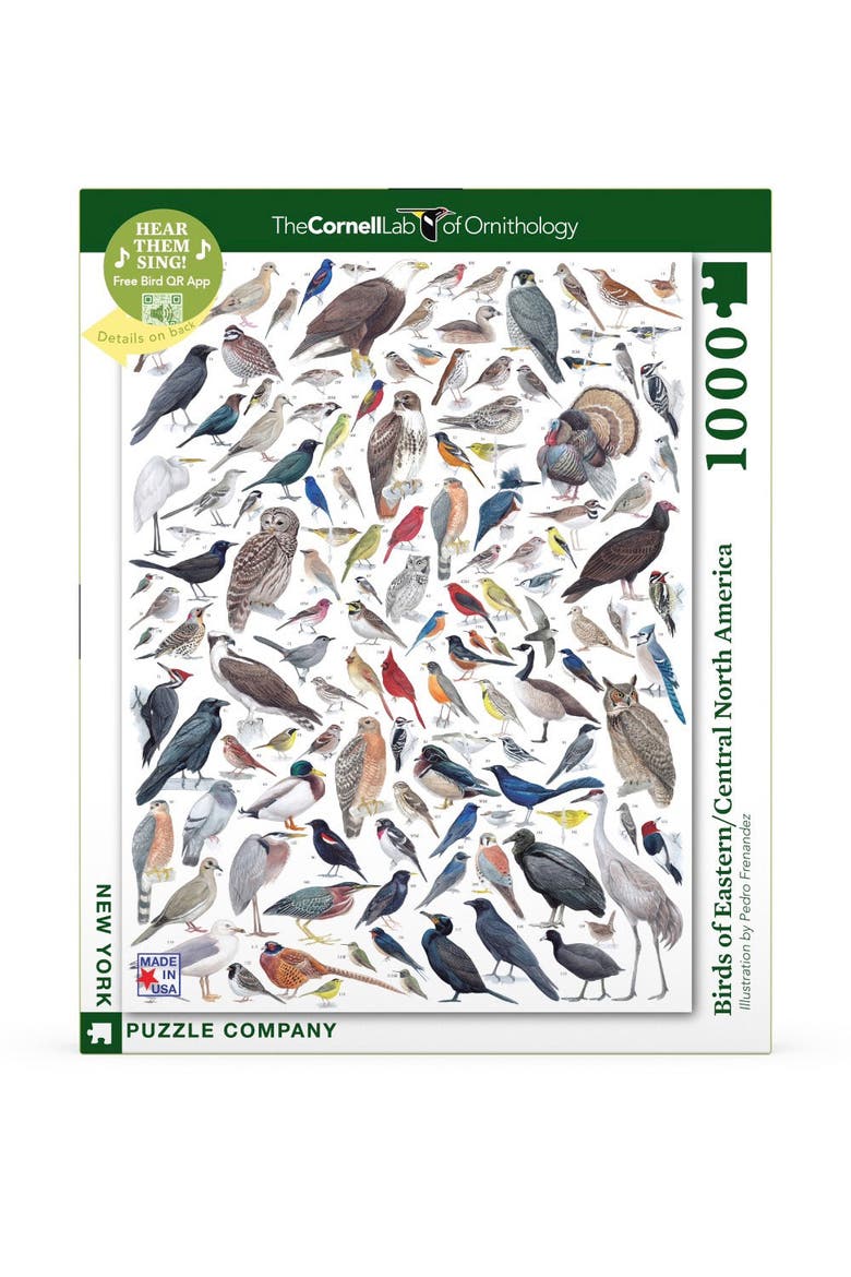 Birds of Eastern/Central North America 1000 Piece Puzzle, Main, color, No Color